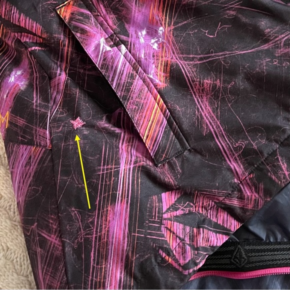 Volcom Cremini Shell Snowboard & Ski Jacket Small - Picture 6 of 12